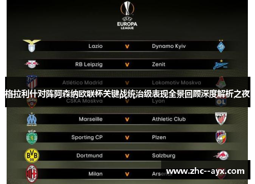 格拉利什对阵阿森纳欧联杯关键战统治级表现全景回顾深度解析之夜
