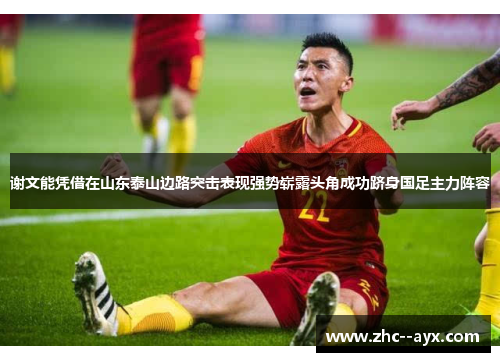 谢文能凭借在山东泰山边路突击表现强势崭露头角成功跻身国足主力阵容